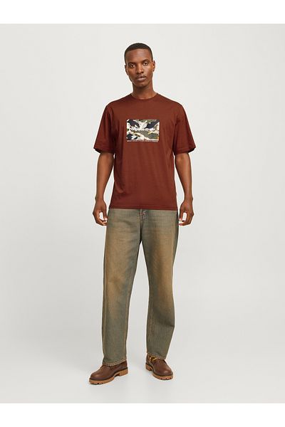 Jack & Jones T-shirt Gedruckt Rundhals T-shirt