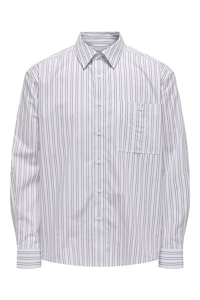 Only & Sons ONSWALTER RELAXED LS SHIRT BF 22031570 Navy Blazer
