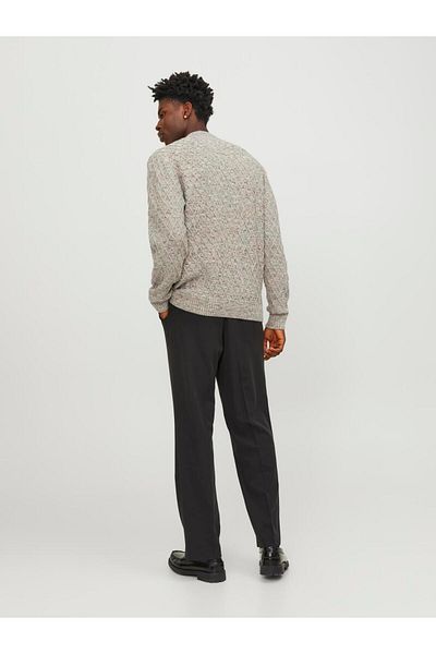 Jack & Jones Men's Knitted Sweater JPRCCZIGGI KNIT MOCK NECK LN 12248127