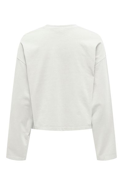 JDY Jdyrita L/S Washed Top Jrs 15336897   Cloud Dancer