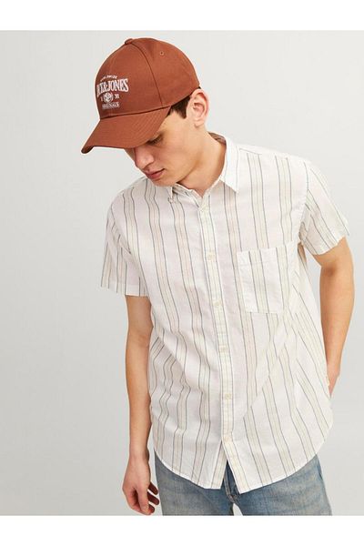 Jack & Jones Jactrue Baseball Cap Noos Ln 12263304   Copper Brown
