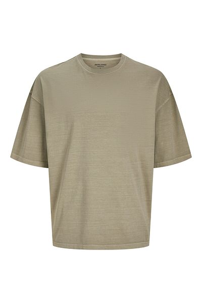 Jack & Jones JJECHARGE Faded O-Neck Tee – Noos 12268270   Silberner Salbei