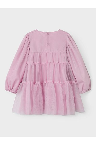 name ıt Nmfritul Ls Tulle Dress - 13235255   Corsage