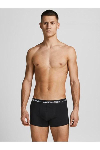 Jack & Jones JACK&JONES Herren Boxershorts, 5er Pack - JACHUEY TRUNKS, Baumwoll-Stretch