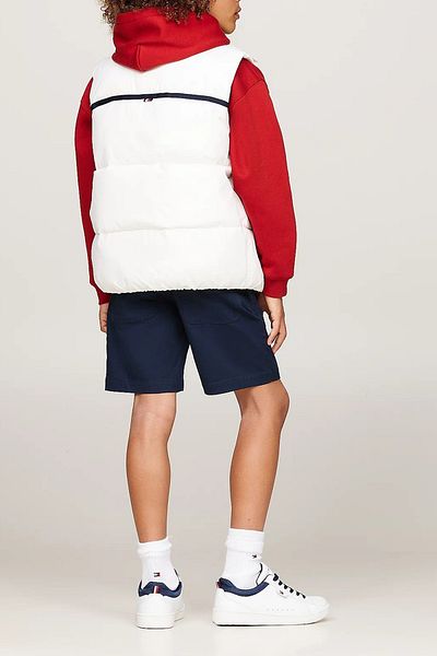Tommy Hilfiger Mélyen dekoltált globális csíkos mellény