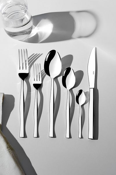Nehir Elegant Simple 12 Person 72 Piece Fork Spoon Knife Set