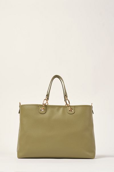 Ted Baker Világoszöld úszóbőr TB pántos részletes kézitáska 9042