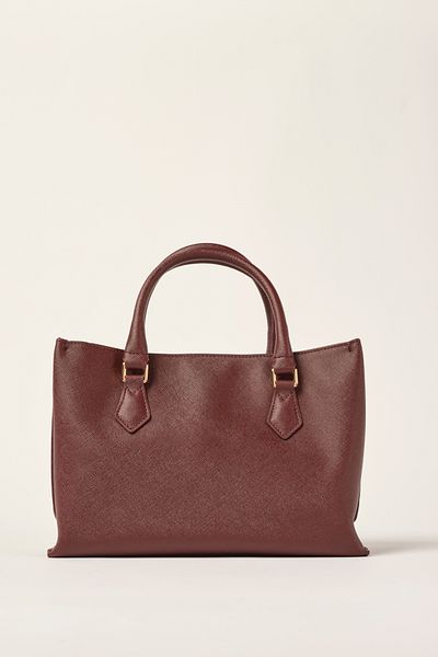 Ted Baker Claret Red Floater Skin Small Handbag 9043