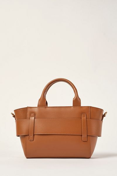 Ted Baker Ikonická kabelka Tan Bow - Plain Skin 9048