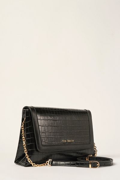 Ted Baker Černá Croco Clutch Croco Clutch 24Fw918