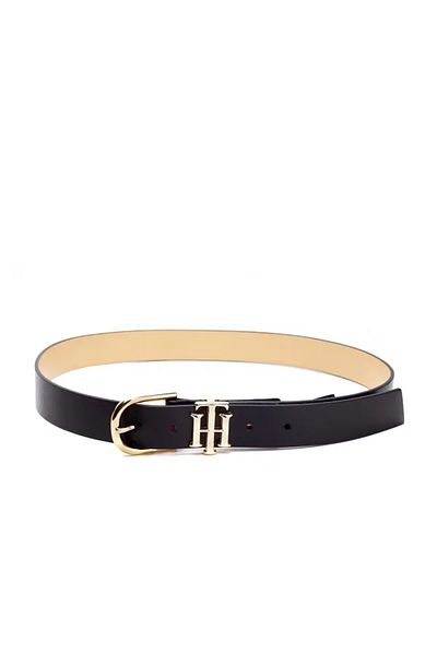 Tommy Hilfiger PÁSEK, PRO ŽENY, PEVNÁ BARVA, S LOGEM
