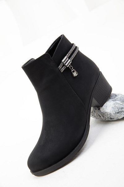 SOHO Black Matte Women's Boots & Booties 19913