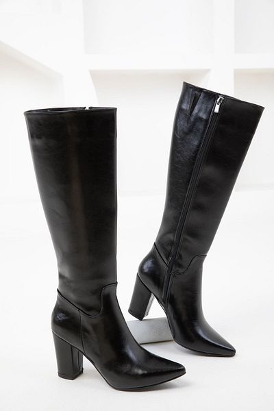 SOHO Schwarze Damenstiefel 19941 – bequemes Design