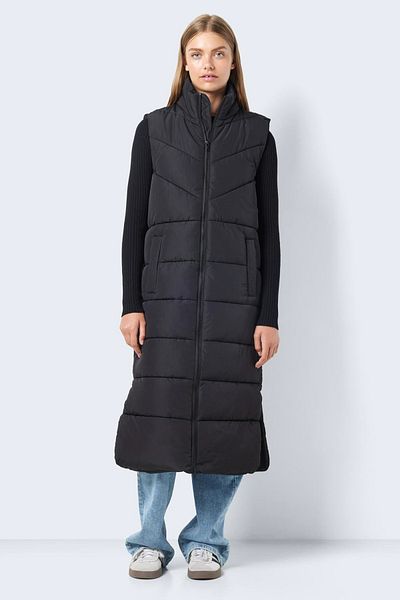 Noisy May Women/Girls Black BLACK LINING Vest
