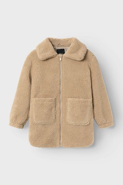 Name it Mädchen Jacke Braun