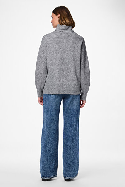 PIECES PCMALOU LS - Rollneck Knit Noos BC Model