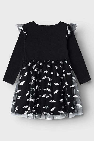 Name it Nmfottoline Tulle Outfit - šaty Ls