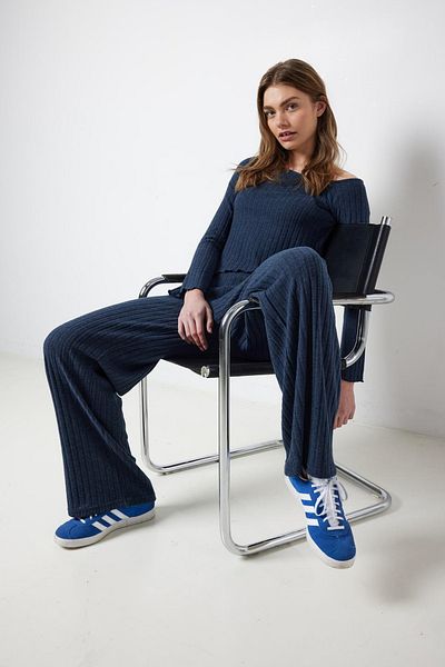 Noisy May NMVILLAGE Funkel nyakú felső - L/S vágott BF JRS