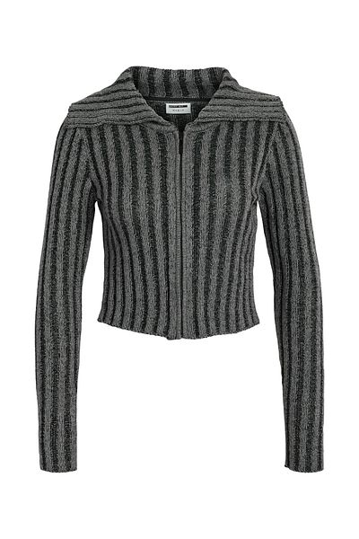 Noisy May Nmvigga Scarce Fabric L/S Sister Cardigan - Open-Over Design