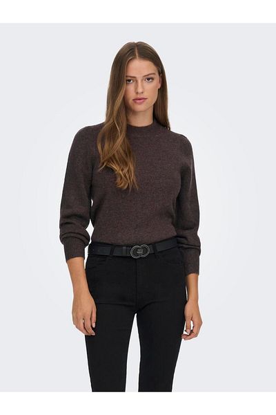 JDY Jdyrue Life L/S Pullover Knt Noos 15216638   Bracken