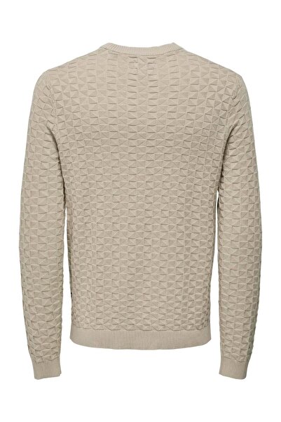 Only & Sons Onskalle Reg 12 Struc Crew Mesh Noos 22026559   Silberfutter