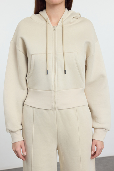 Trendyol Collection FleEcE HoodEd Comfortable Tracsuit ΣΕΤ 3 ΤΕΜΑΧΙΑ - TWOAW25EM00007