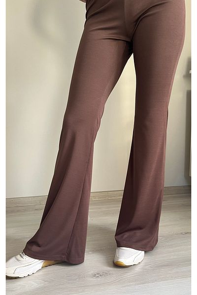 VOL High Waist Spanish Leg Jersey Pants