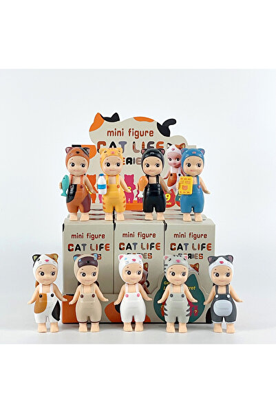 Choice Cat Blind Box Sonny Angel Cats Life Action Figures Toys Ornaments Dolls Fans Children Gift