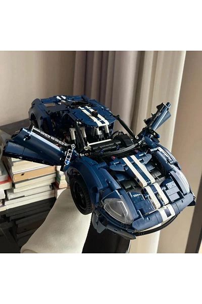 Choice 42154 GT Technical Classic Racing Car Building Blocks Set Expert Sport Vehicle Model Moc Bricks D...