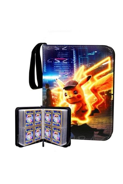 Choice 400PCS Pokemon Card Binder Photocard PU Zipper Photo Album Carte Holder Kids Toys Collection Fold...