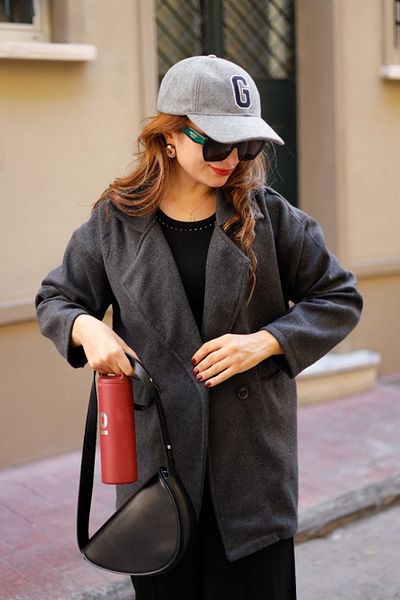 Poliyance Marla Anthracite Stamp Jacket