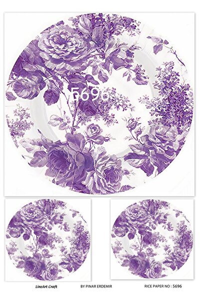 LİNEART ورق ديكوباج نحاسي Lineart رقم: L5696 - 29x42 سم