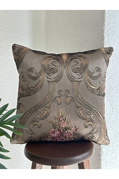 Decamor home Husă de pernă maro pentru sufragerie Model 23