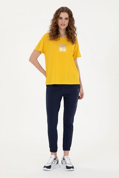 U.S. Polo Assn. Pantaloni de trening pentru femei bleumarin - 50283344 -VR033