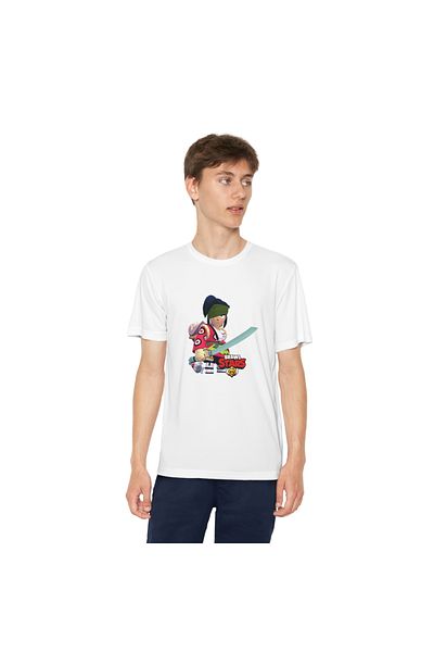 Hilosh Tricou unisex pentru copii cu model Brawl Stars Kenji - BK01