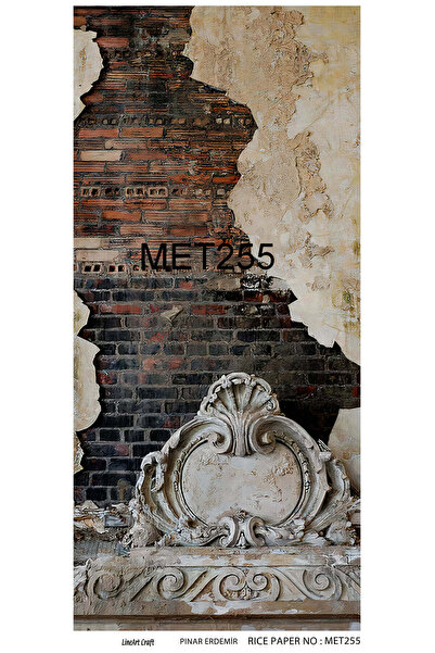 LİNEART ورق ديكوباج نحاسي Lineart رقم: MET247 - 30x66 سم