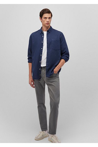 Mavi Marcus Shadow Grey Comfort Gabardine-Hose 0035180922