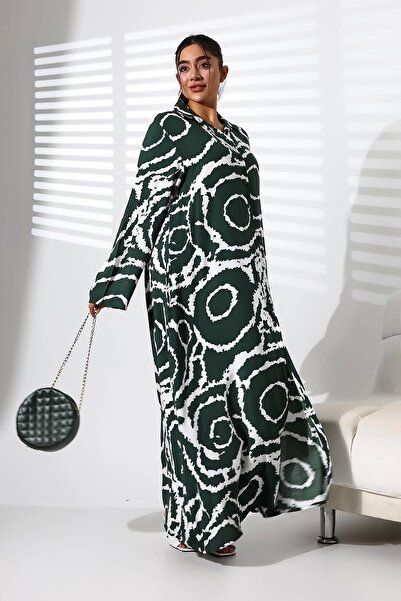 LadyMina Pijama Φόρεμα με πουκάμισο LadyMina