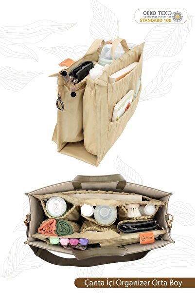 mordesign Medium Baby Care Bag - 12 Pockets and Multi-Purpose Organizer Series