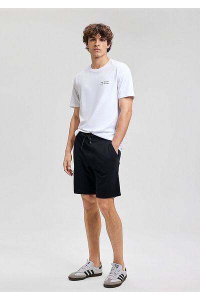Mavi Schwarze Strickshorts 066694-900