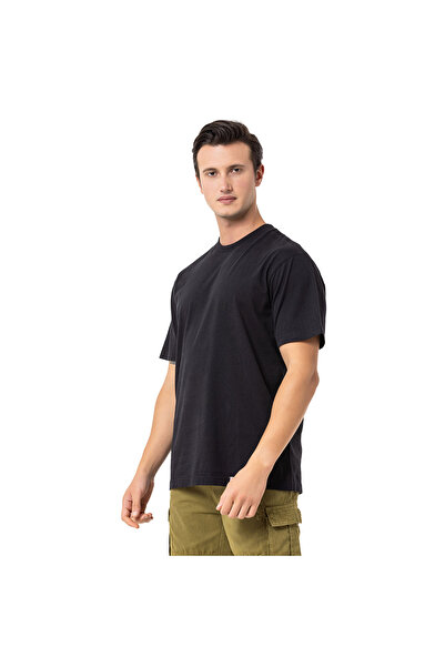 ROUTEFIELD Tab Ανδρικό Μαύρο T-Shirt ΑΝΔΡΙΚΟ T-SHIRT RFTAB24