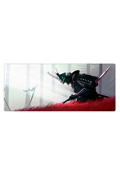 PORGE Gaming Mouse Pad 70x30 Xl Large Samurai Player Mousepad