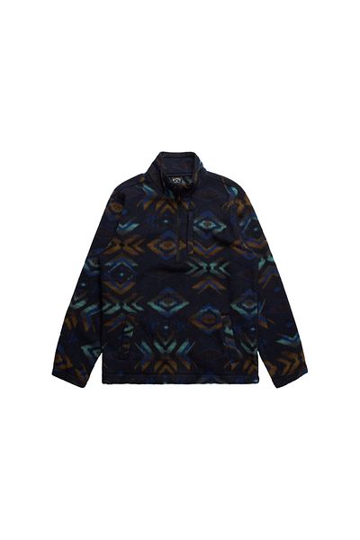 BİLLABONG Billabong Boundary Mock Neck Men's Navy Blue Fleece
