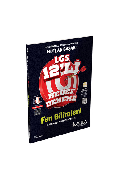 Muba Yayınları MB 8.Sınıf Fen Bilimleri 12 Li Hedef Deneme