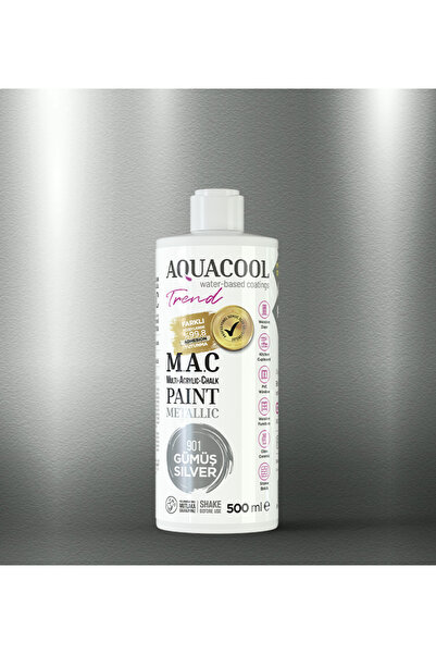 Aquacool Trend MAC Metalik Boya 500 ml