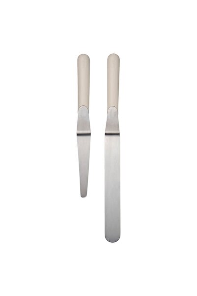 IKEA LÄTTBAKAD gri pasta spatulası, gri