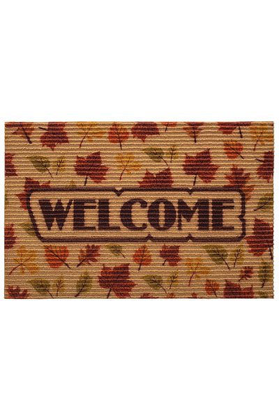 Koza Home Coco Welcome Autumn Door Mat Exterior Door Mat Bristle Door Front Mat 40x60 3675
