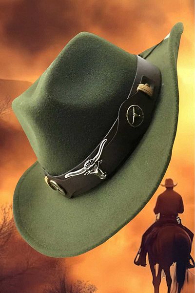 Uniquetrenders Унисекс каубойска шапка Fedora Каубойска шапка Каубойска шапка