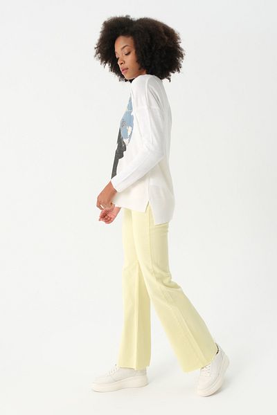 PARKhande White Queen Printed Sweater