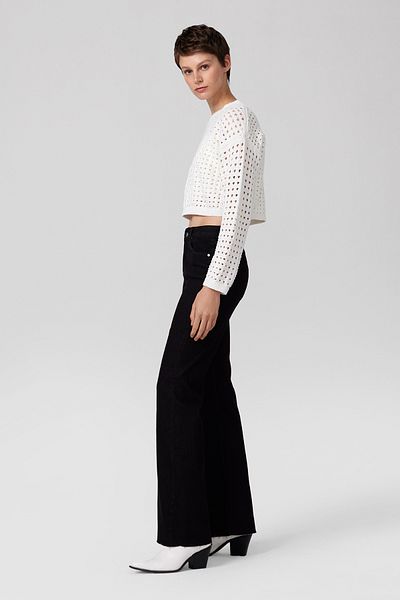 PARKhande White Openwork Sweater